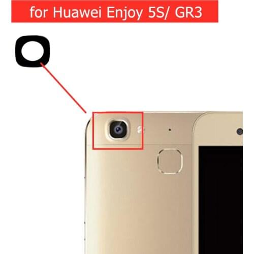 2pcs for Huawei Enjoy 5S/ GR3 Back Camera Glass Lens Main Rear Camera Glass Cover Sticker Glass Lens Repair Spare Part