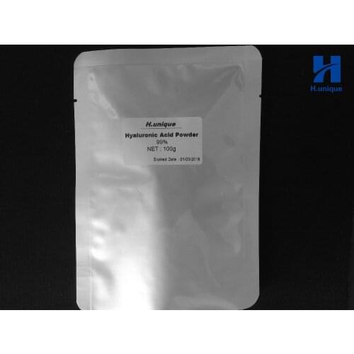 99% Cosmetic Hyaluronic Acid Powder Pure Hyaluronan Skin Anti Aging Wrinkle Joint Serum 100grams