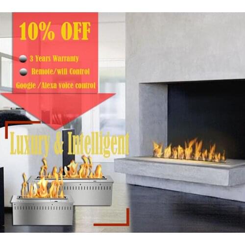 Inno-Fire 60 inch decorative electric fireplace ethanol fireplac remote control