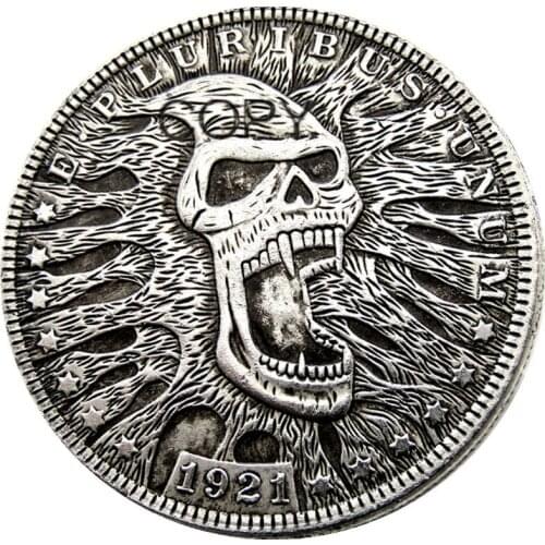 HB(36)US Hobo Morgan Dollar Silver Plated Copy Coins