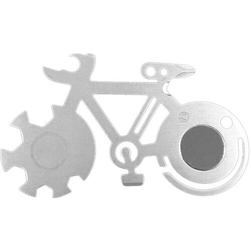 Outdoor Repair Tools Stainless Steel Multi-purpose Bicycle Repair Wrench Mountain Bike 4CM 5CM 6CM 7CM 8.5CM Repair Tool Card