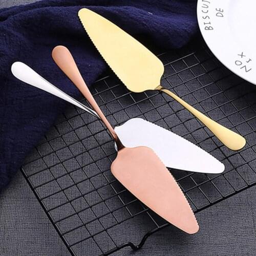 Stainless Steel Cake Shovel Tools Western Cake Spatula Butter Knife For Pie/Pizza/Cheese/Pastry Server Cake Divider Knife