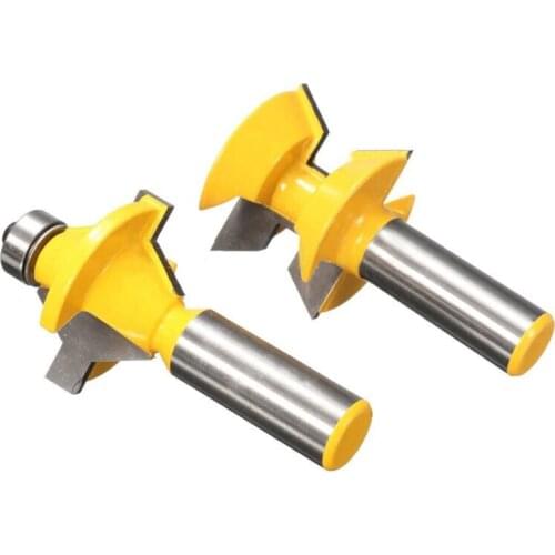 Workshop Router Bits Tool Cutting Set 1/2 Shank Groove Woodworking Chisel Cutter