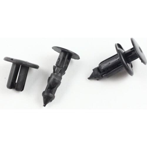 Nylon Fender Bumper Wheel Arches & Side Sill Rocker Moulding Push-Type Retainer Clips Fastener For Lexus Toyota 75867-30120