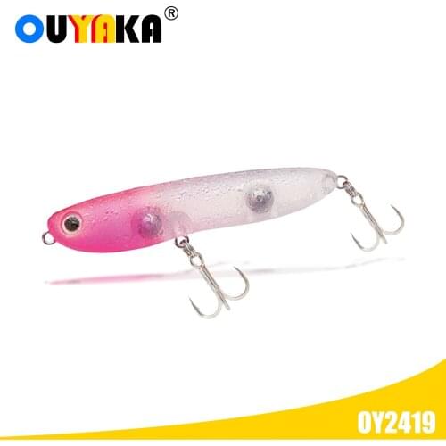 Floating Pencil Fishing Accessories Lure Isca Artificial Weights 6.5g 67mm Baits Topwater Kit Pesca Articulos Pike Tackle Leurre