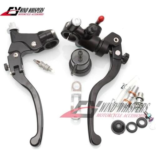 7/8''CNC Clutch Lever Seat brake master cylinder Hydraulic Direct drive pump For Ducati Aprilia Kawasaki Honda Suzuki Yamaha KTM