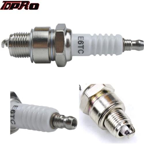 TDPRO New Ignition Sparking Plugs 2 Stroke Engine Spark Plug For 49cc 60cc 66cc 80cc Motorized Bicycle Quad Pocket Dirt Pit Bike