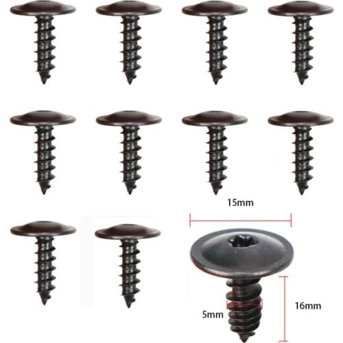 10/20pcs Engine Cover Undertray Splashguard Wheel Arch Torx Screw Fastener Clips Fit for VW Audi A1 A3 A4L Q3 Q5 Q7 N90974701