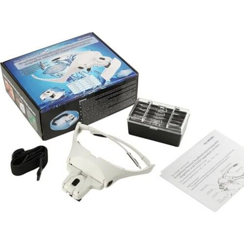 1pcs new design white color permanent makeup tattoo lamp magnifiers microblading accesories for eyebrow tattooing