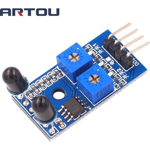 2 Channel Flame Sensor Module Fire Detection Fire Source Sensor Module Infrared Reception