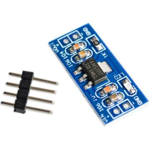 AMS1117 3.3V 5V DC-DC Step-Down power supply module AMS1117-5.0V Power Buck module AMS1117-3.3V LDO 800MA