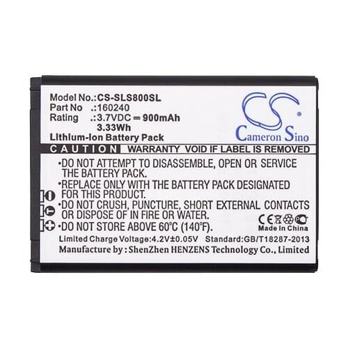 Cameron Sino 900mAh Battery 160240 for Steelseries 61298RX, H Wireless Gaming-Headset, Siberia 800, Siberia 840