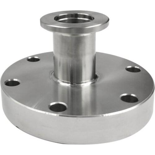 CF16/35/63 To KF-16/25/40/50 Vacuum Tri Clamp Reducer SUS304 Stainless Sanitary Pipe Fitting Beer Brewing Diary Product
