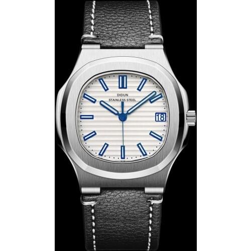 DIDUN Mens quartz Watches Top Brand Luxury watches Men Steel Army Military Watches Male Business Wristwatch clock