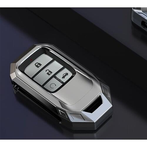 Car Flip Key Cover Case Suitable For Honda Civic CR-V HR-V Accord Jade Crider Odyssey 2015- 2018 Remote Protector