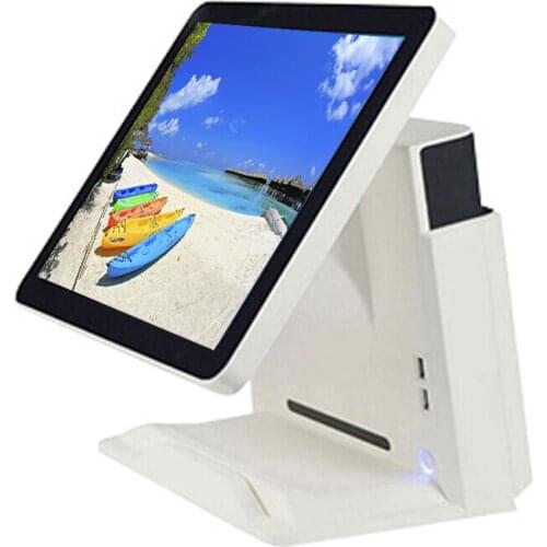 Computer pc windows 15 inch touch screen pos system desktop pos all in one pos terminal cash register
