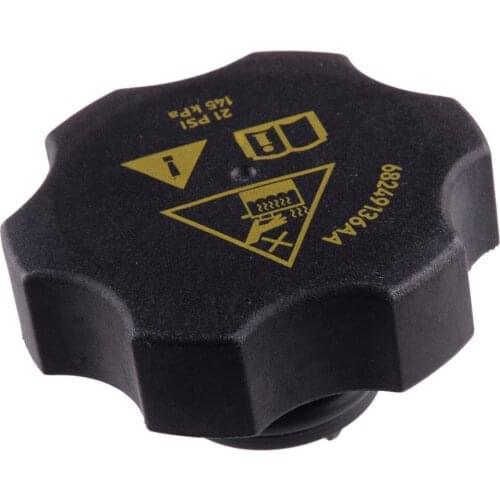 Car Black Engine Radiator Coolant Recovery Bottle Reservoir Cap 68249136AA Fit For Chrysler Jeep Dodge Ram