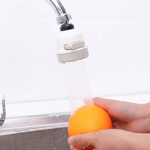 Filter Kitchen Water Saving and Bubbler Filter 360 Degree Adjustable Faucet Pressurized Shower Household Tap Water Splash-Proof