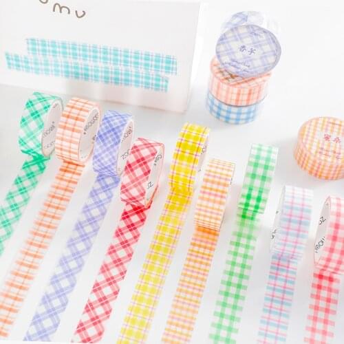 Cute Scrapbooking Masking Washi Tape Diary Stickers Cute Decorative Tape Korean Stationery School Supplies 007