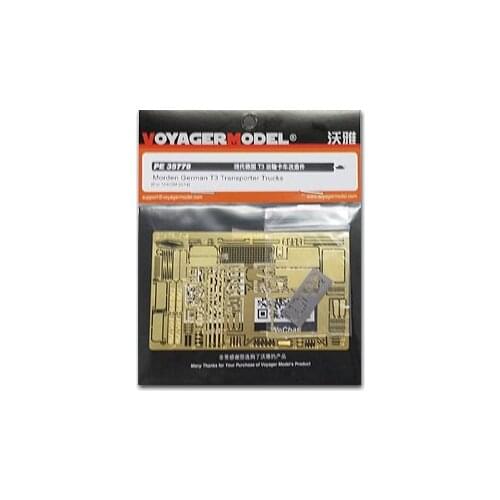 KNL HOBBY Voyager Model PE35778 modern German T3 transport truck remodeling pieces (with TAKOM 2014)