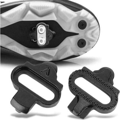 Mountain Bicycle Pedals Cleat Biking MTB Bike Cleat Clips Set Plate Pedals Nuts Bicycle Clip-in Hardware Kit Accessories Cl E0W3