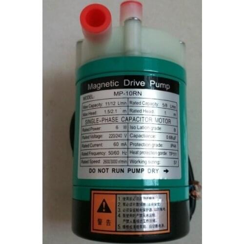 Small Chemical Water Pump Acid Fluorine Plastic Magnetic Drive Pump In Chemical Industry MP-10RN