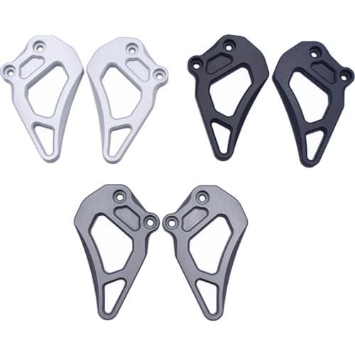 Foot Support Foot Pegs Heel Guard Plates For BMW R1200GS LC Adventure 2013 2014 2015 2016 2017 2018 Motorcycle Aluminum