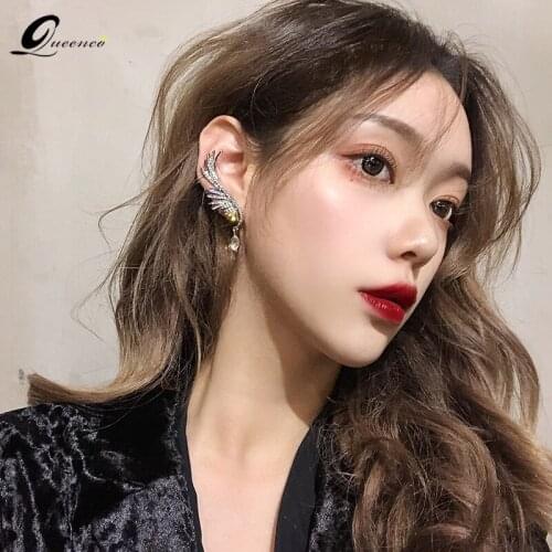 Trendy Angel Earrings Pendientes Korean Wedding Earrings Jewelry Fashion Jewelry Orecchini Donna Piercings Earrings Jewelry