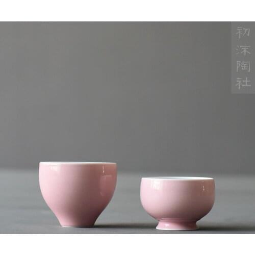 Foam at the beginning of the manual tall pink carmine masters cup hat to wen xiang mini cups