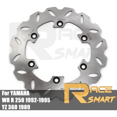 Motorcycle Rear Brake Discs Parts For YAMAHA YZ 360 YZ360 1989 Brake Disks Rotors WR125R 1992-1995 WR125 R WR 125R 1993 1994 New