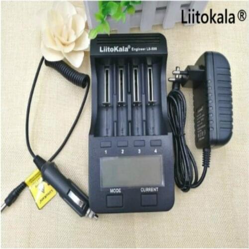 Liitokala Lii-500 LCD 3.7 V 18350 18500 16340 18650 17500 25500 10440 14500 26650 1.2 V AA AAA nik Lithium Battery Charger