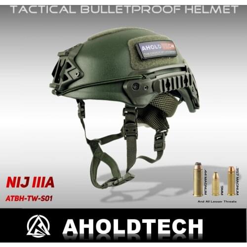 Aholdtech Wendy Exfil Tactical PE Aramid ISO NIJ IIIA 3A CAM FIT BOA Dial EPIC Liner High Cut Ballistic Bulletproof Helmet