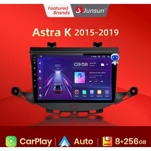Junsun V1Pro 4G+64G Android 10 4G Car Radio Multimedia Player For Opel Astra K 2015 2016 2017 2018 2019 Navigation no 2din dvd