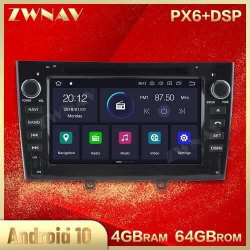 DSP 4G+64G Android 10.0 Stereo Car Multimedia Player for Peugeot 308 Peugeo 408 car gps Audio radio tape recorder Wifi head unit