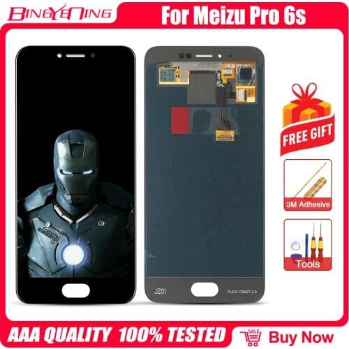 For 5.2'' Meizu Pro 6S LCD screen display+ Touch panel Digitizer + Frame assembly meizu pro 6s M570Q-S lcd