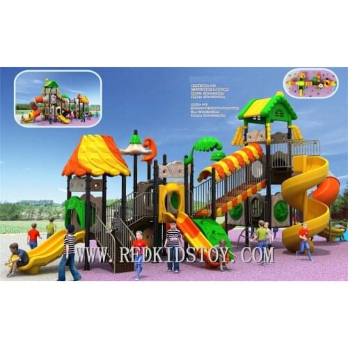 Exported to US Door to Door Service TUV Approved Outdoor Park Play Equipment 2016HZ-J004