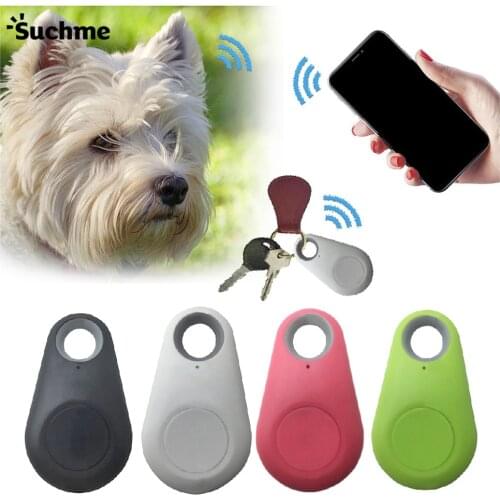 Bluetooth Animal Pet Electronic Tracker Key Search Smart Anti-lost Global Positioning Waterproof Dog Cat Cow Sheep Horse Wallet