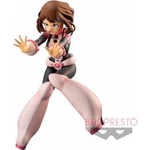 19cm-20cm BANDAI TAH TEXTURE My Hero Academia OCHACO URARAKA Action PVC Collection Model Toy Anime Figure Toys For Kids
