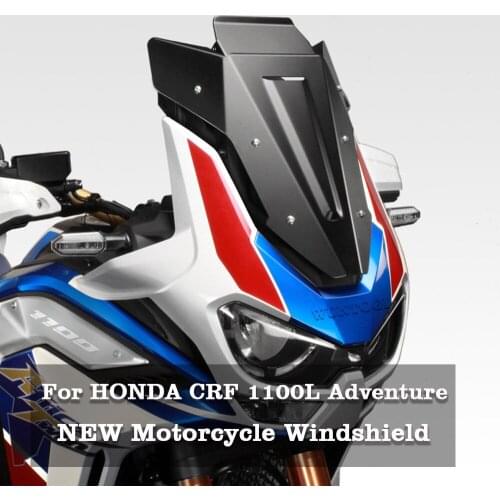 CRF1100L Adv Windshield Motorcycle Aluminum Windscreen Windshield Upper Deflector For HONDA CRF1100L CRF 1100 L Adventure Sports