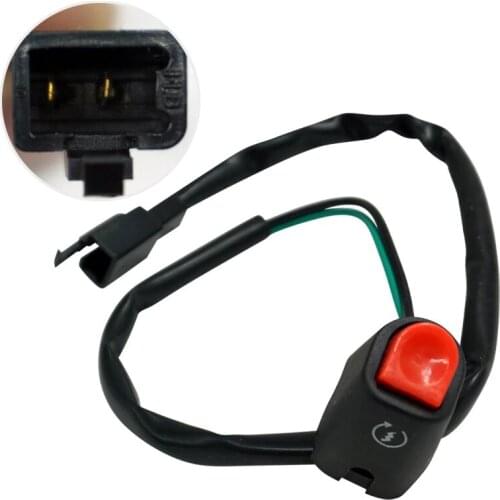 Motorcycle Modification Switch Handlebar Faucet Installation Start Ignition Self-reset Switch Off-road Vehicle Scooter General