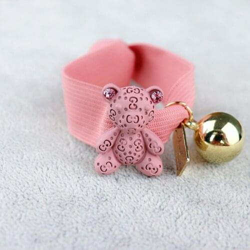 Fashion Korean Bear Hair Rope Version of Cartoon Cute Girl Little Rubber Bands Popular Style Bears Ball Hair Rings Headdress