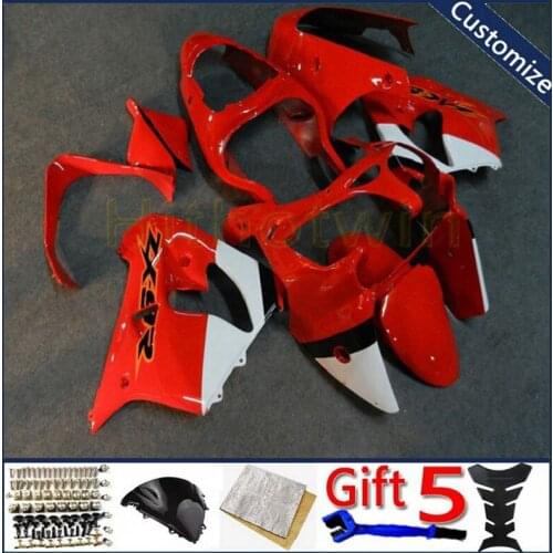 Motorcycle plastic cover For ZX9R 2000 2001 ZX-9R 00 01 ZX 9R ABS plastic motor Fairings kit Custom red