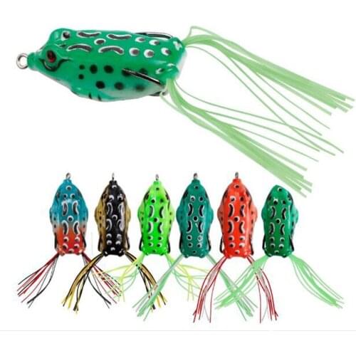 2pcs/lot 6 colors 5g 8g 12g Soft bait fishing frog lure