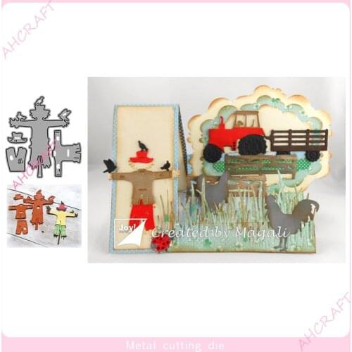 Scarecrow set Metal Cutting Dies for DIY Scrapbooking Photo Album Decorative Embossing PaperCard Crafts Die2020