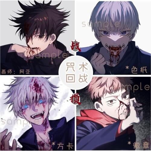Jujutsu Kaisen Japan Anime New Metal Badge Brooch Pin Buttons Fushiguro Megumi Gojo Satoru Itadori Yuuji Toge Inumaki Collection