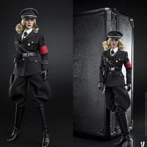 New VERYCOOL VCF-2036 1/6 Black Uniform Female Officer Action Figure Model Full Set Birthday Gifts Available