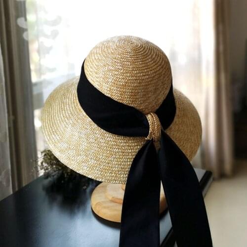 2021 Hand Made Summer Hats For Women Raffia Elegant Pearl Straw Sun Hat Cap Lady Girls Panama Beach Floppy Female Travel Hats