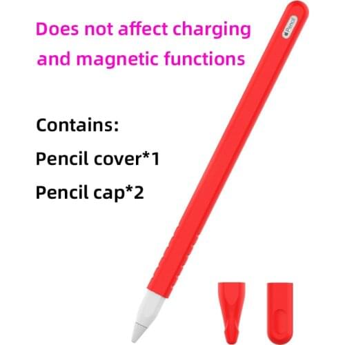 TPU Silicon Protective Pouch Cap Holder Cover For Apple Pencil 2 Apple Pencil 2nd Anti-scratch Case Apple Pencil Accessories