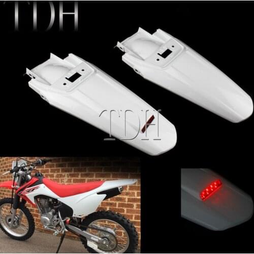 LED Tail Light Enduro Rear Fender Off Road Mudguard LED Brake Stop Lamp for Honda CRF230F 2015-2019 CRF 230