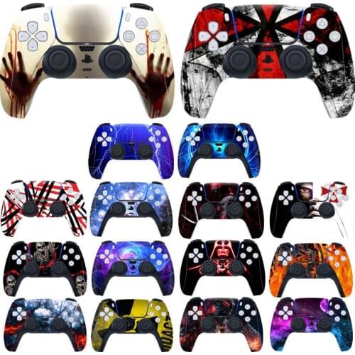 32 Style Anti-slip Sticker For PlayStation 5 PS5 Controllers Accessories Protector Cover Case For SONY PS 5 Console Game Skin
